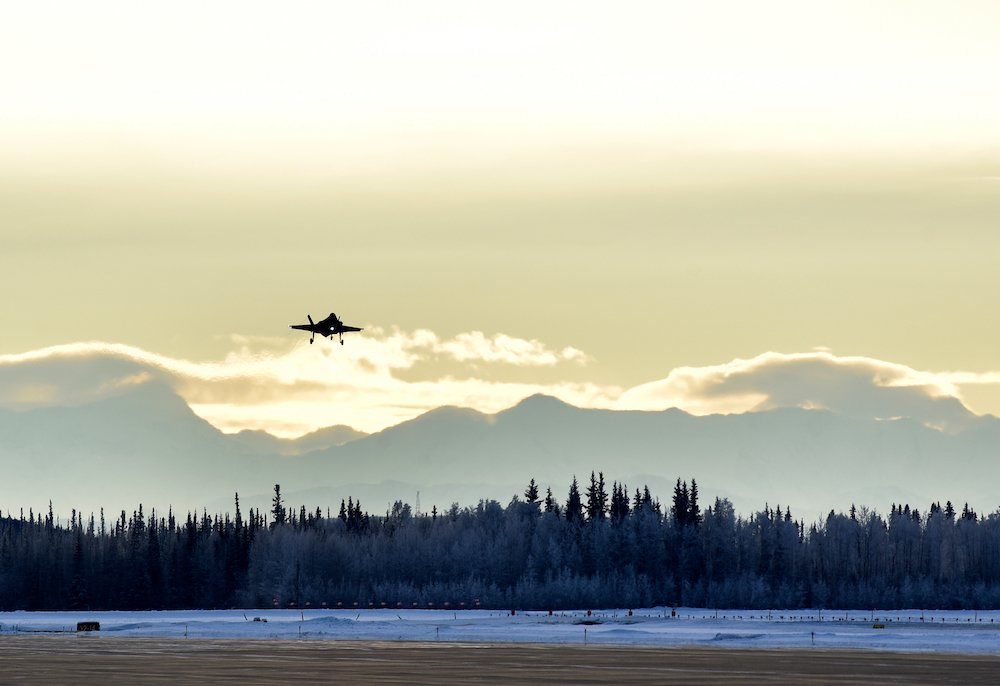 Air Force F-35As in Alaska