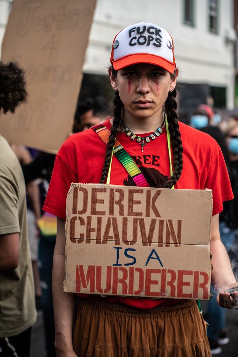 protester