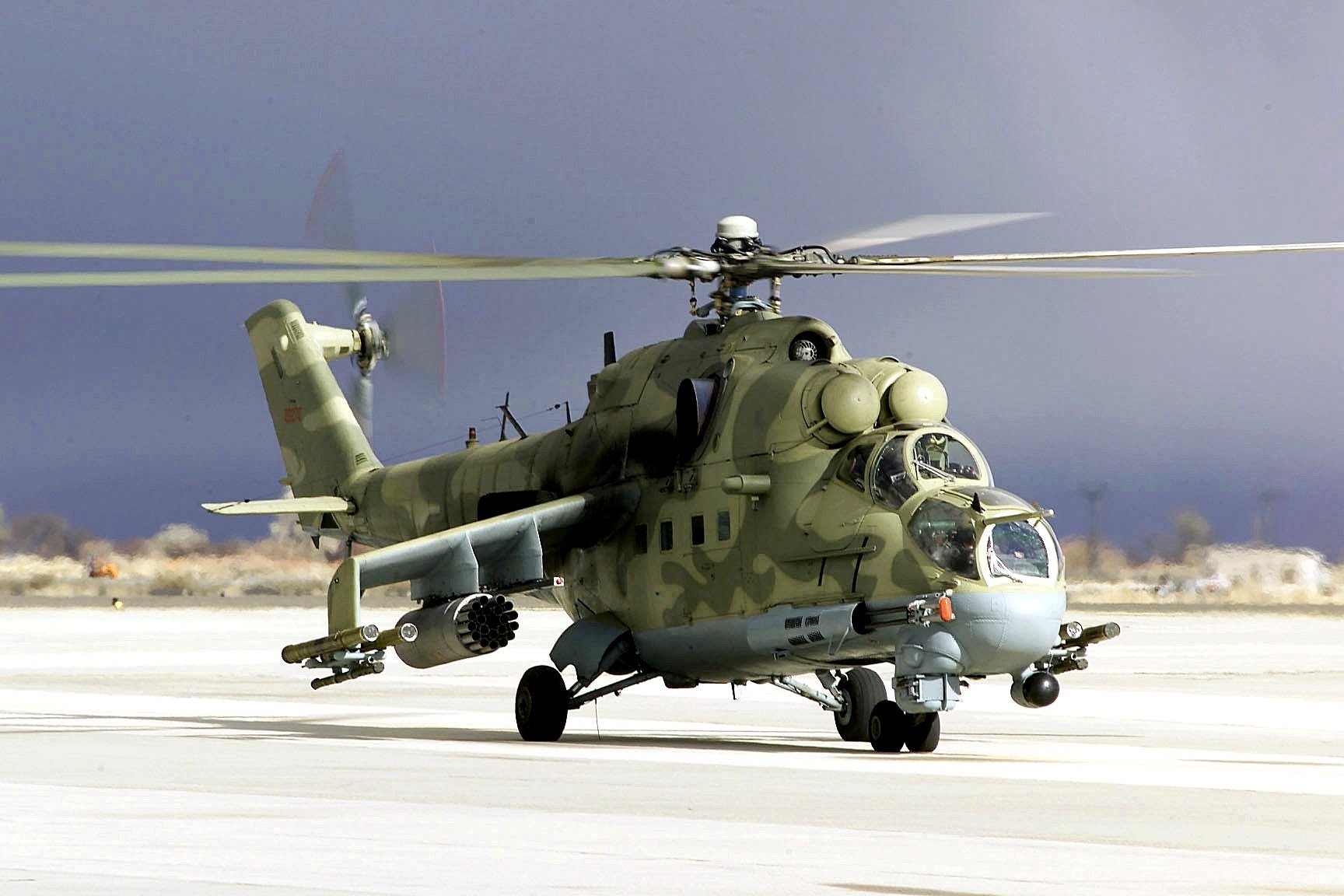 Mi-24 Hind attack helicopter gunship coffee or die