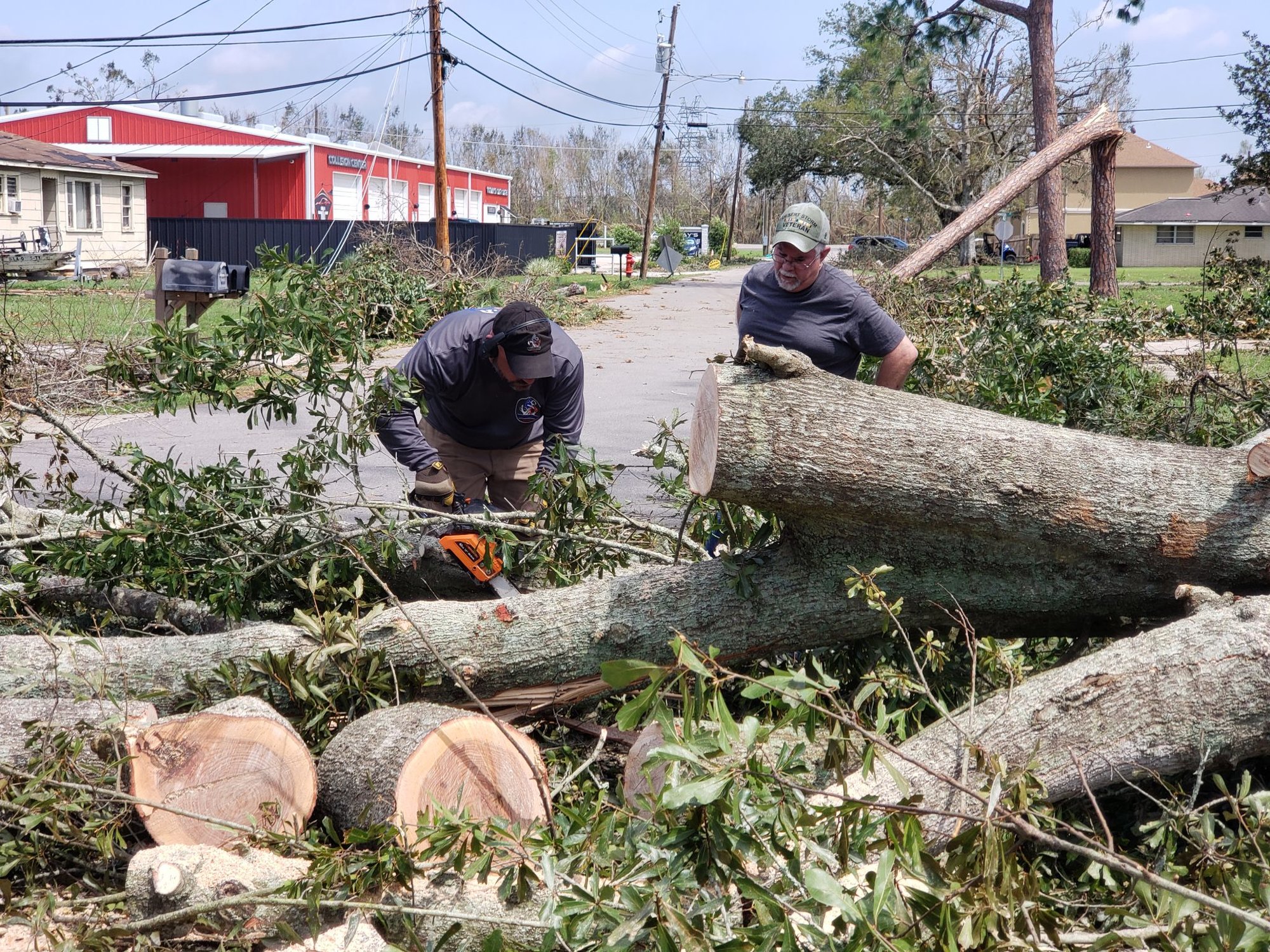 Cajun Navy Hurricane Ida relief efforts