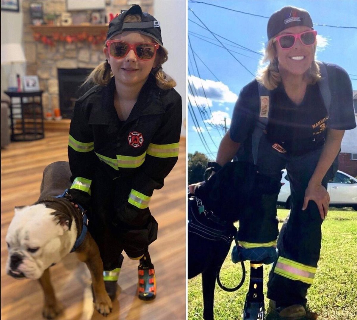 Amanda Sullivan, first female amputee firefighter