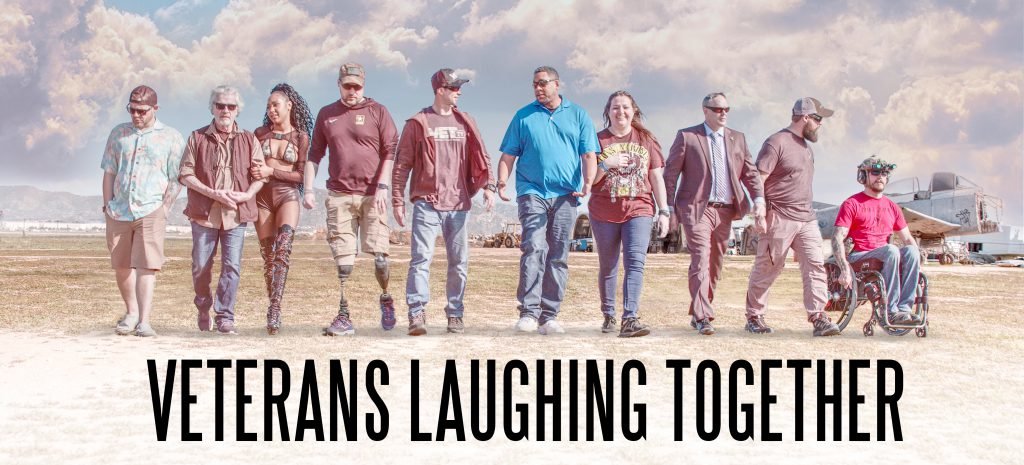 veterans laughing together, vet tv