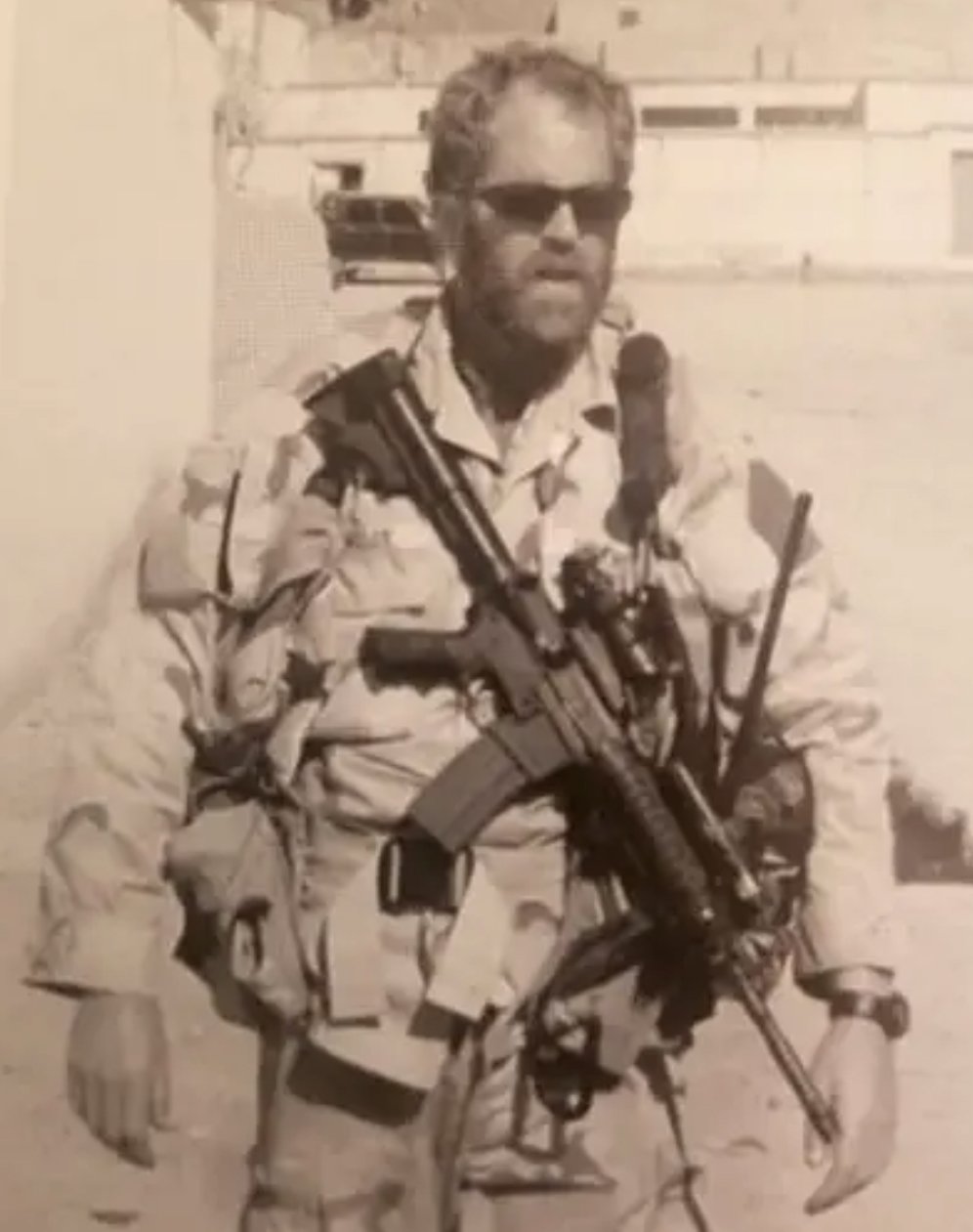 Christopher Miller as a major in Afghanistan (Image found in Eric Blehm’s book “The Only Thing Worth Dying For.”