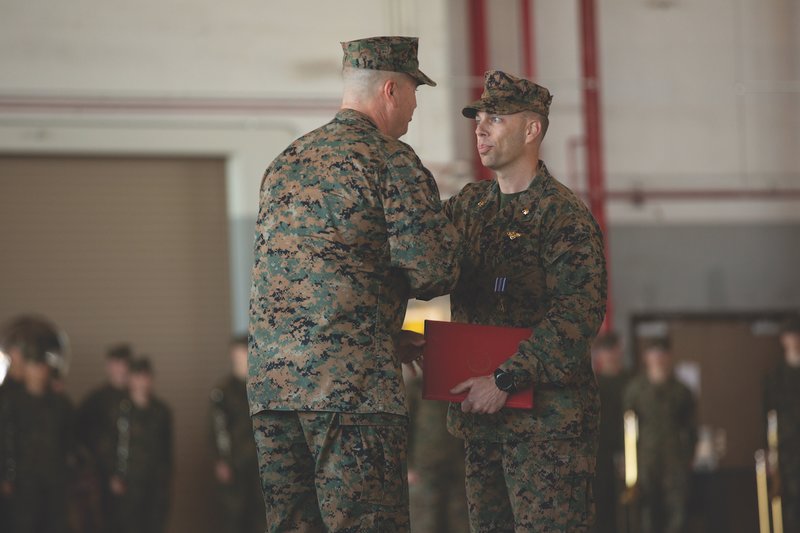 Maj. Corey Jones awarded the Distinguished Flying Cross Raider Five Zero crash