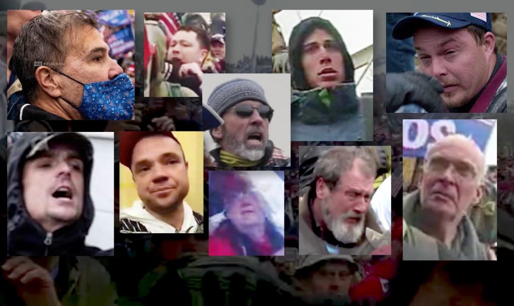 new FBI videos of Capitol attackers wanted