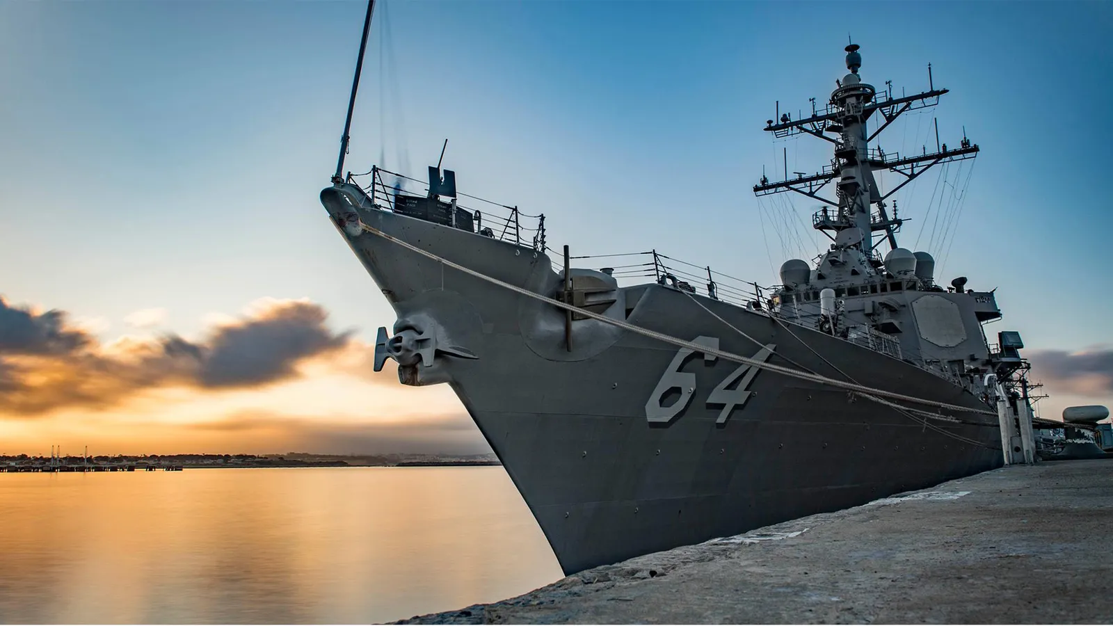 ATF Agents Probing Guided-Missile Destroyer’s Suspicious Fire