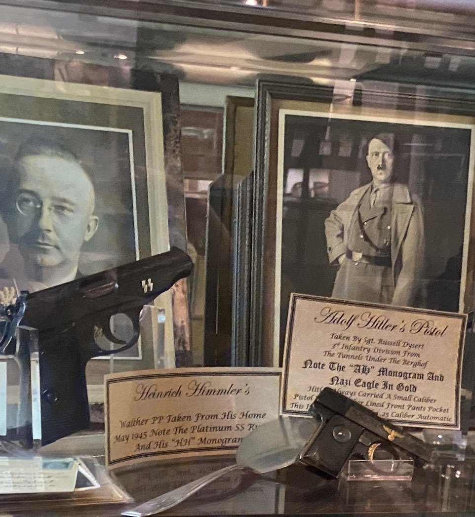 Hitler's pistol coffee or die magazine 