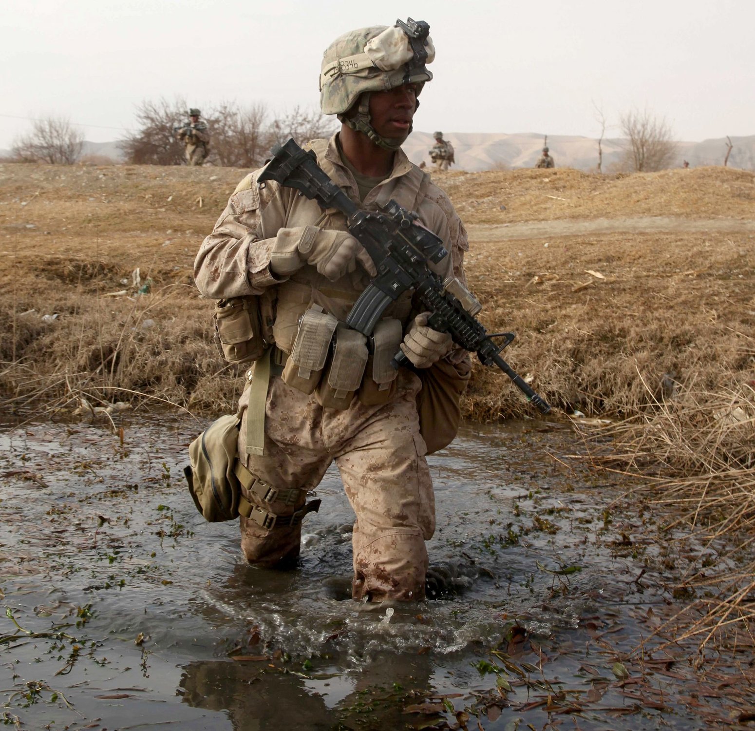 Seaman Rashad Collins, Sangin, Afghanistan