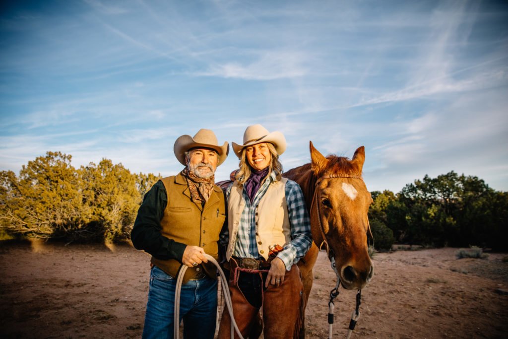 Rick Iannucci and Nancy DeSantis run the nonprofit Horses for Heroes. Photo courtesy of Horses for Heroes.