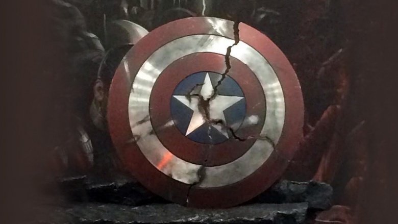 Captain America’s iconic adamantium shield. Photo courtesy of Sandboxx.