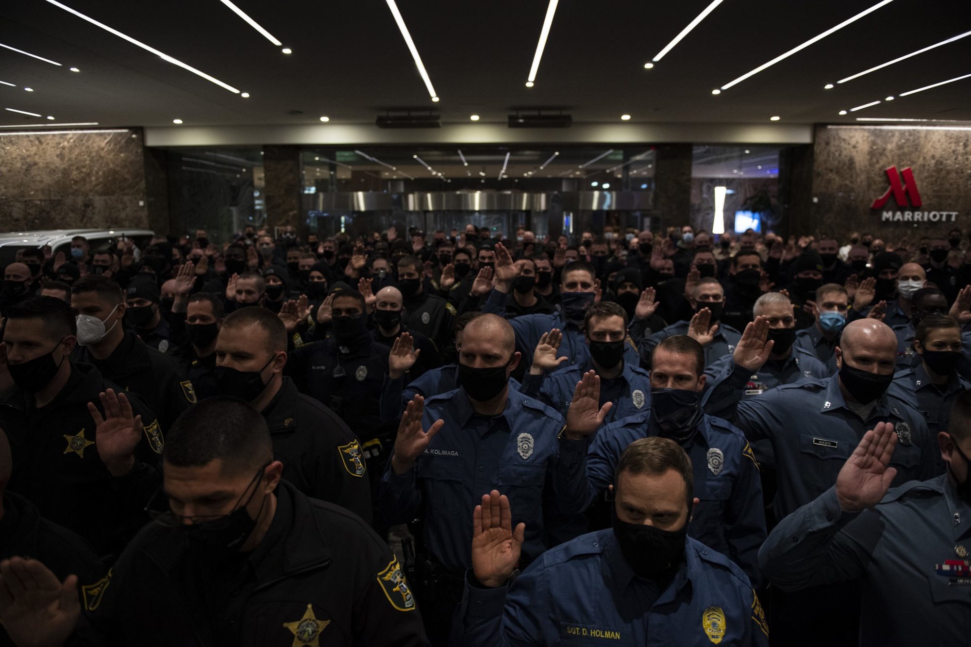 special deputy US Marshals, Capitol defense, Inauguration Day 2021