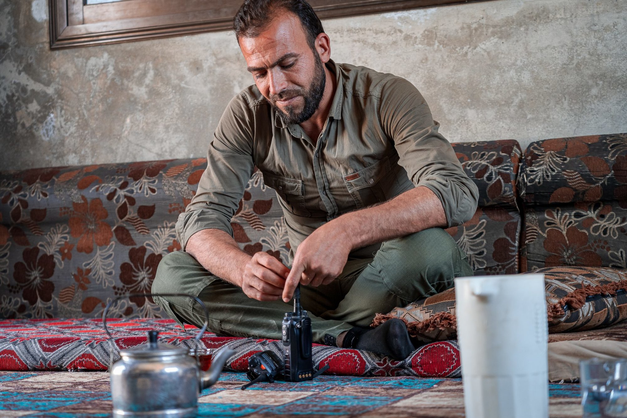 YBG solider near Manbij