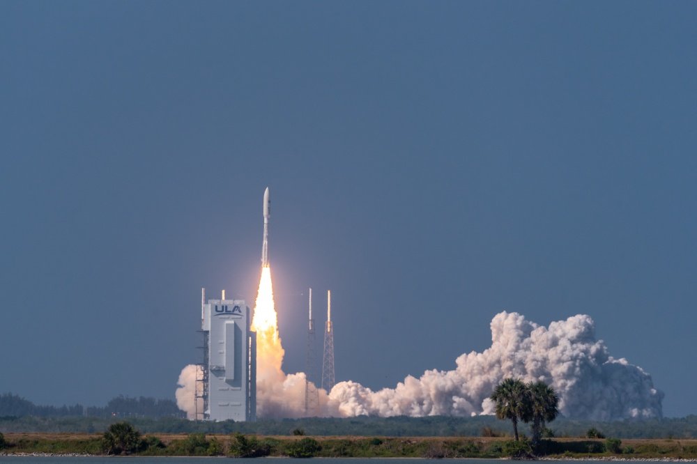 The launch of the AEHF-6, a sophisticated communications relay satellite, is the first DoD payload launched for the US Space Force. 