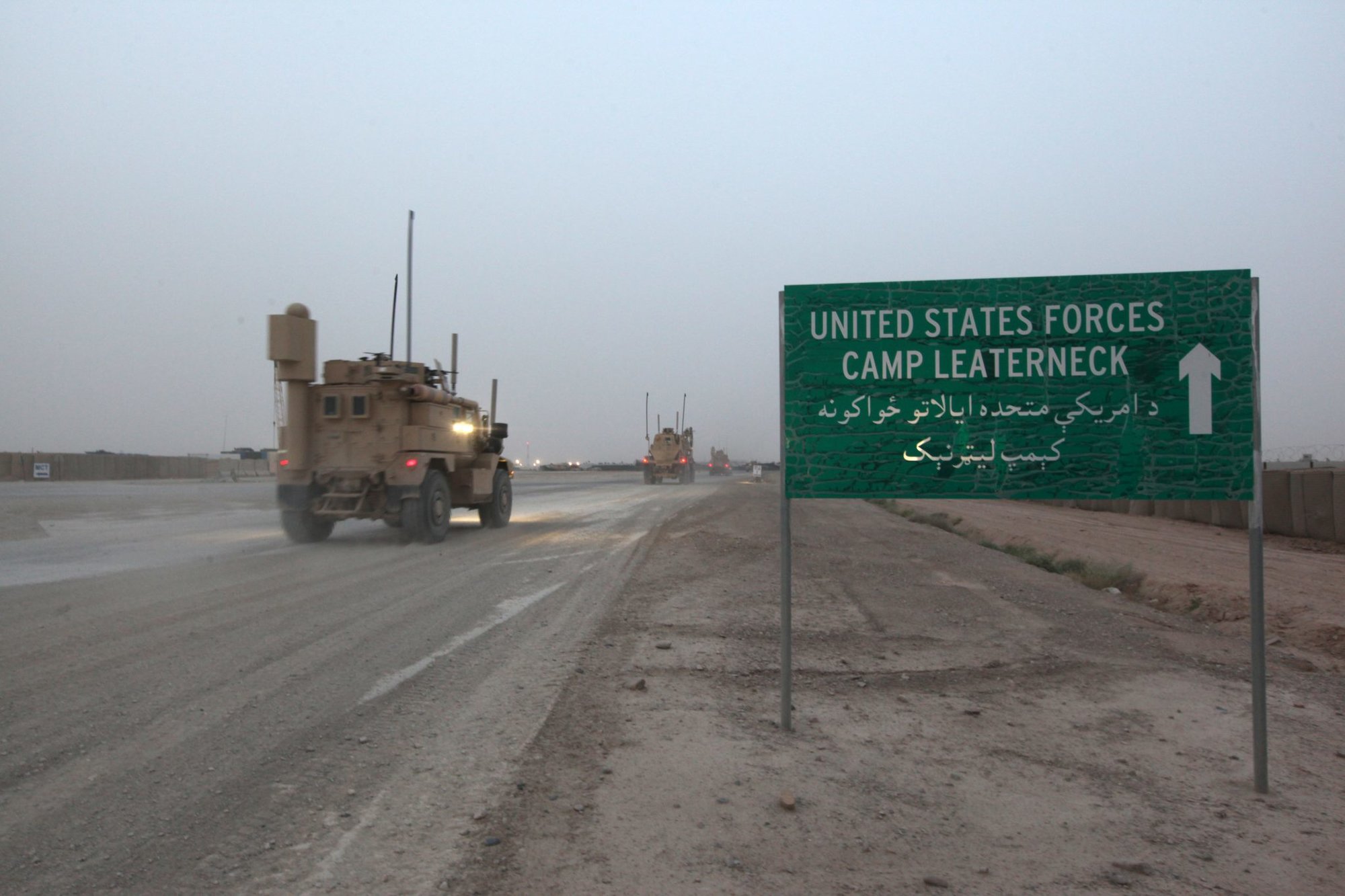 Last Marines exit Sangin, Afghanistan