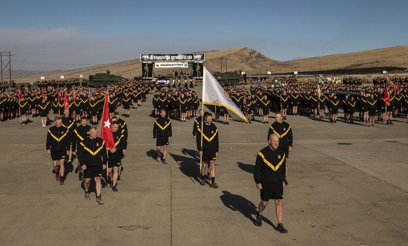 Washington National Guard run