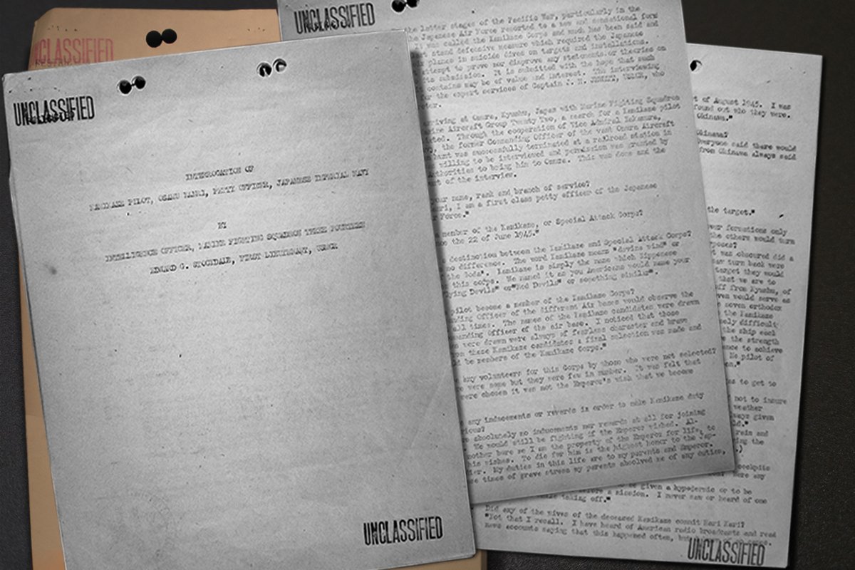 kamikaze pilot interview, Coffee or Die