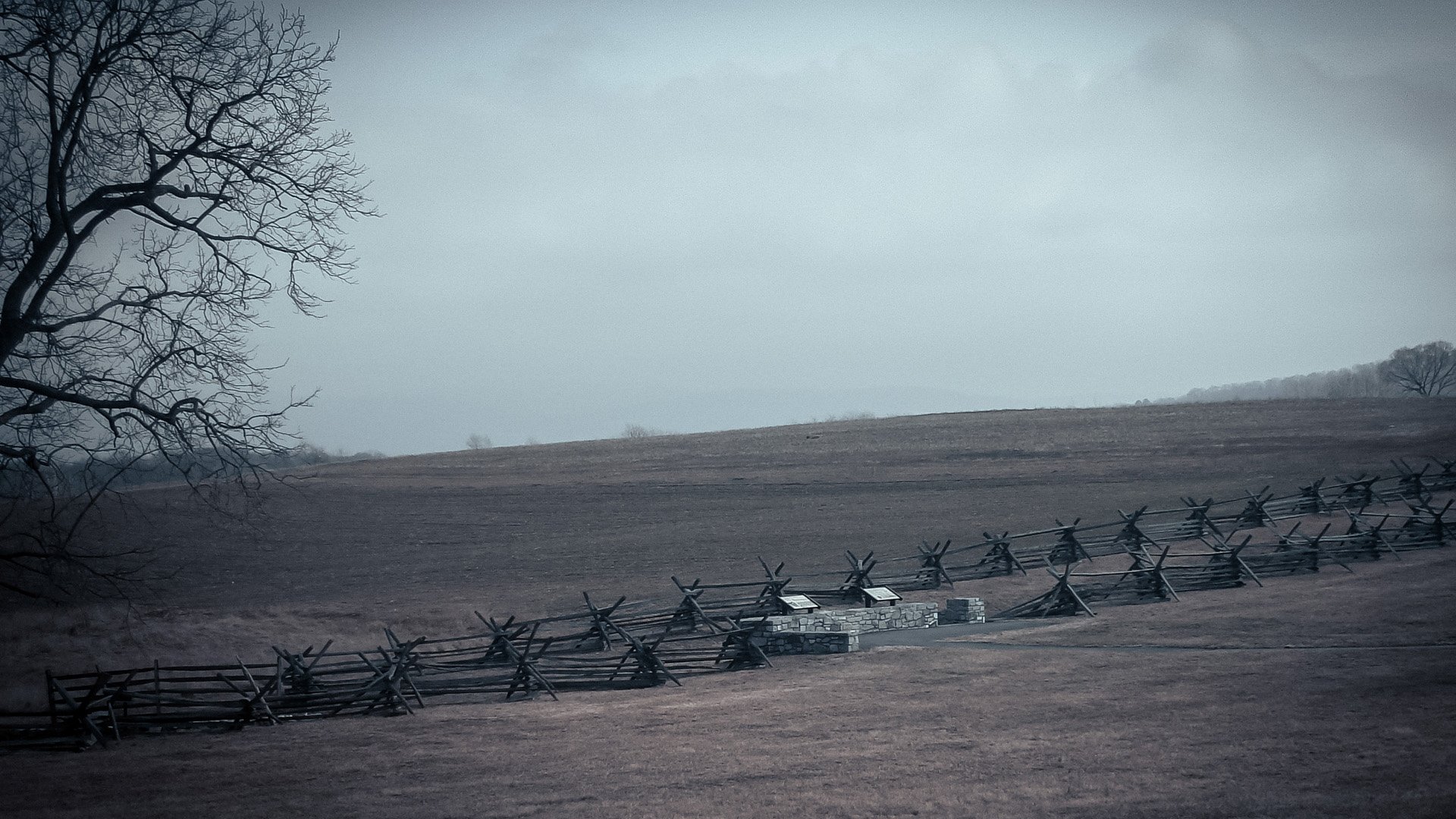 Antietam Battlefield Bloody Lane