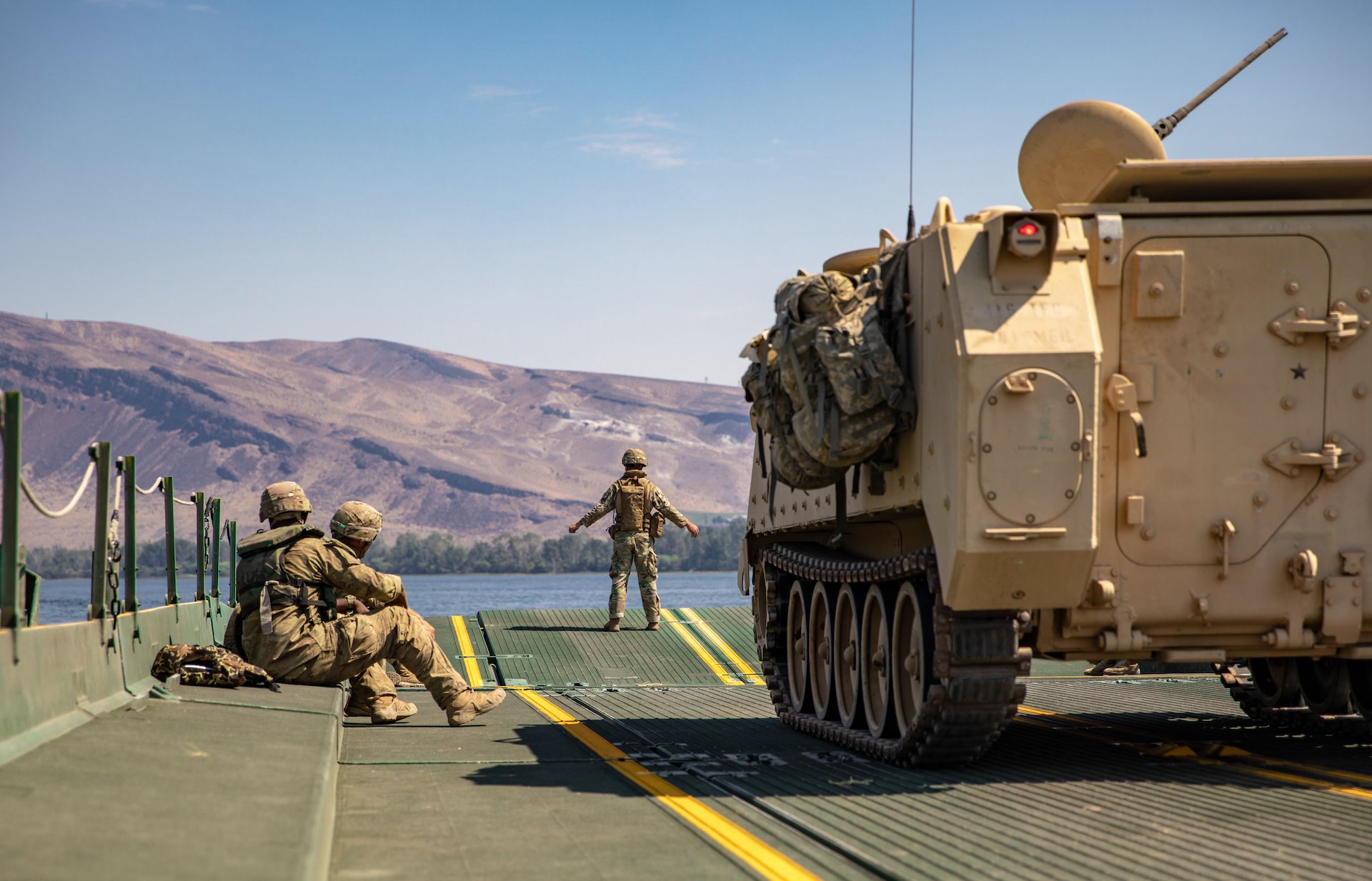 Washington Army National Guard run