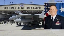 Brig. Gen. Jeffrey Magram will be involuntarily transferred to the Air Force retired reserve, a move that California National Guard spokesman Lt. Col. Brandon Hill called “parallel” to a discharge. Photos courtesy California Air National Guard.