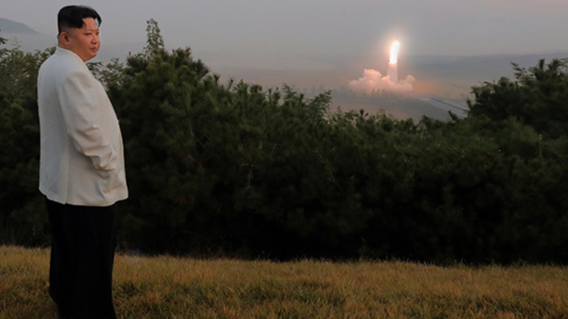 Dictator Kim Jong Un directs a missile launch at an undisclosed location in North Korea, according to an image released Oct. 10, 2022, by the state-controlled newspaper Rodong Sinmun. Photo by Rodong Sinmun.