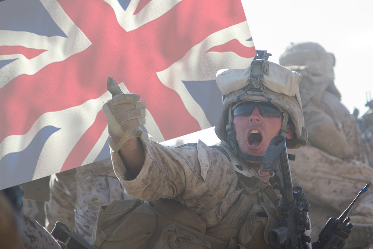 marines NOT dominated by british