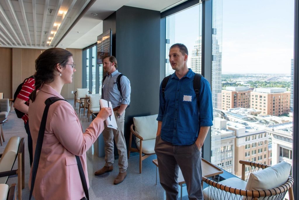 Warrior Rising and Goldman Sachs provide a mentoring session for veteran business owners on Sept. 13, 2019. Photo courtesy of the Warrior Rising Facebook page.