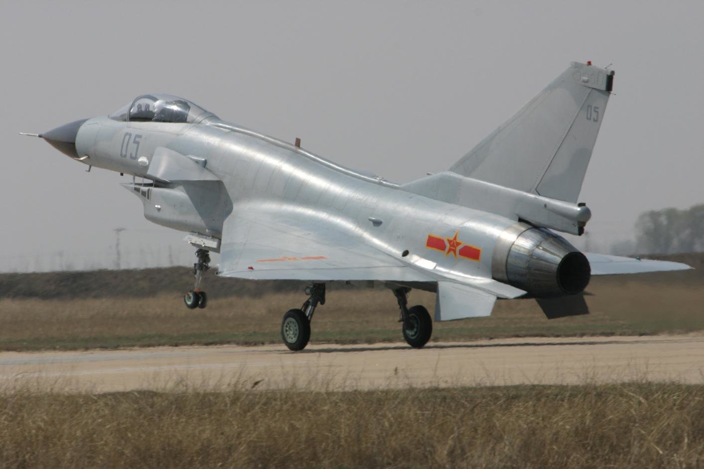 A Chengdu J-10 fighter of the People’s Liberation Army Air Force. Photo by mxiong via Wikimedia Commons.