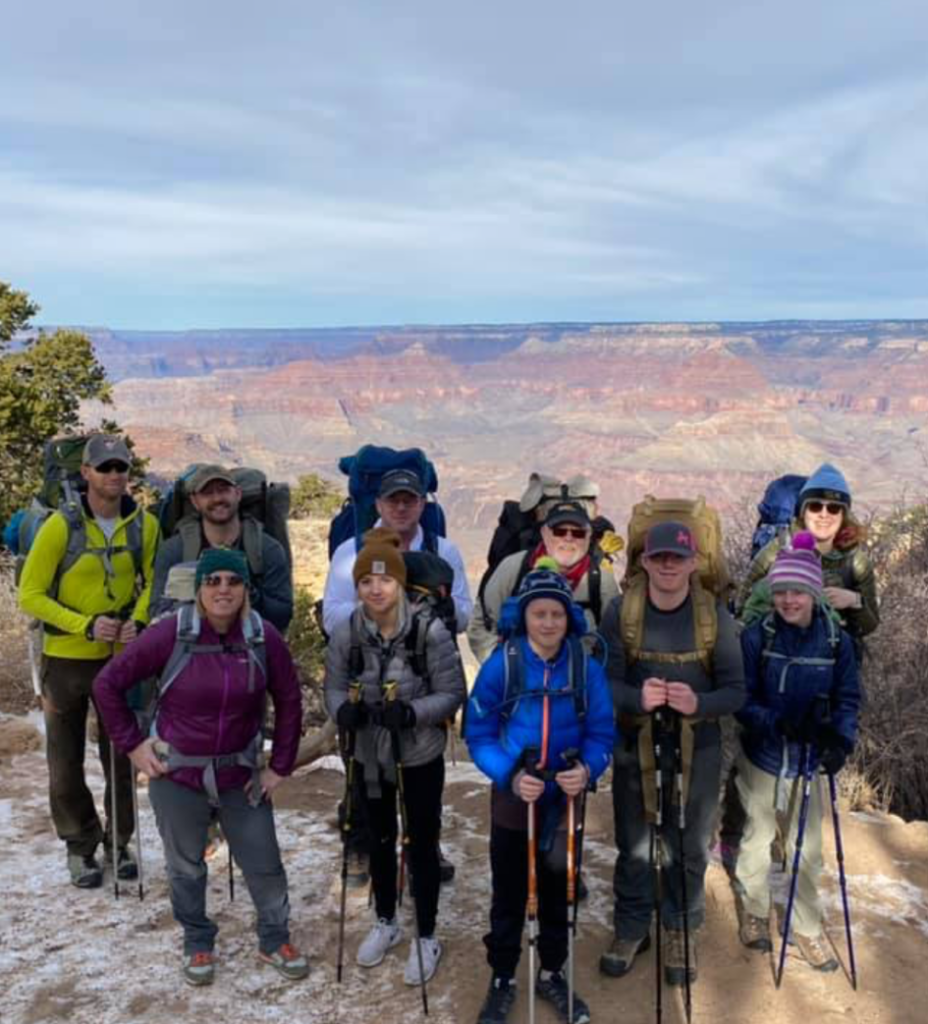 Ian McBeth and his family on a recent trip to the Grand Canyon. Photo courtesy of Abi McBeth.