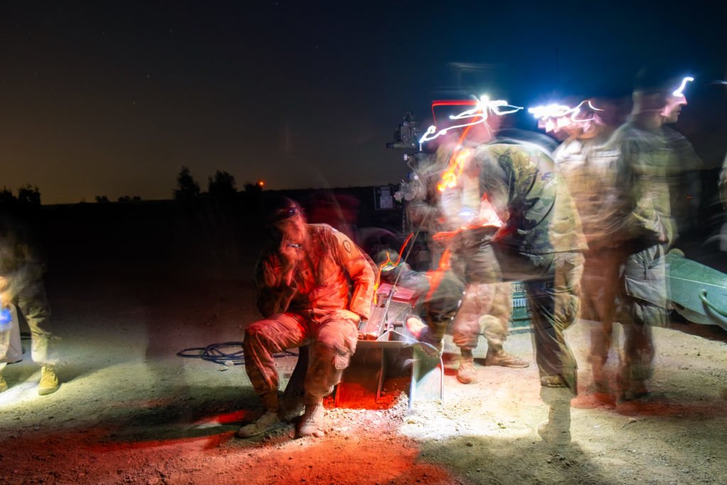  Soldiers conduct an equipment check, ensuring every piece of gear is in working order.