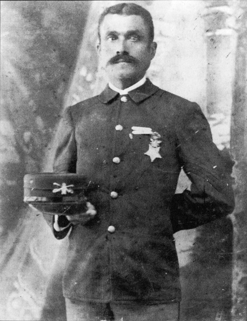 Brent Woods (1855-1906), United States Army. Recipient of the Medal of Honor for his actions in the Indian Wars of the western United States.