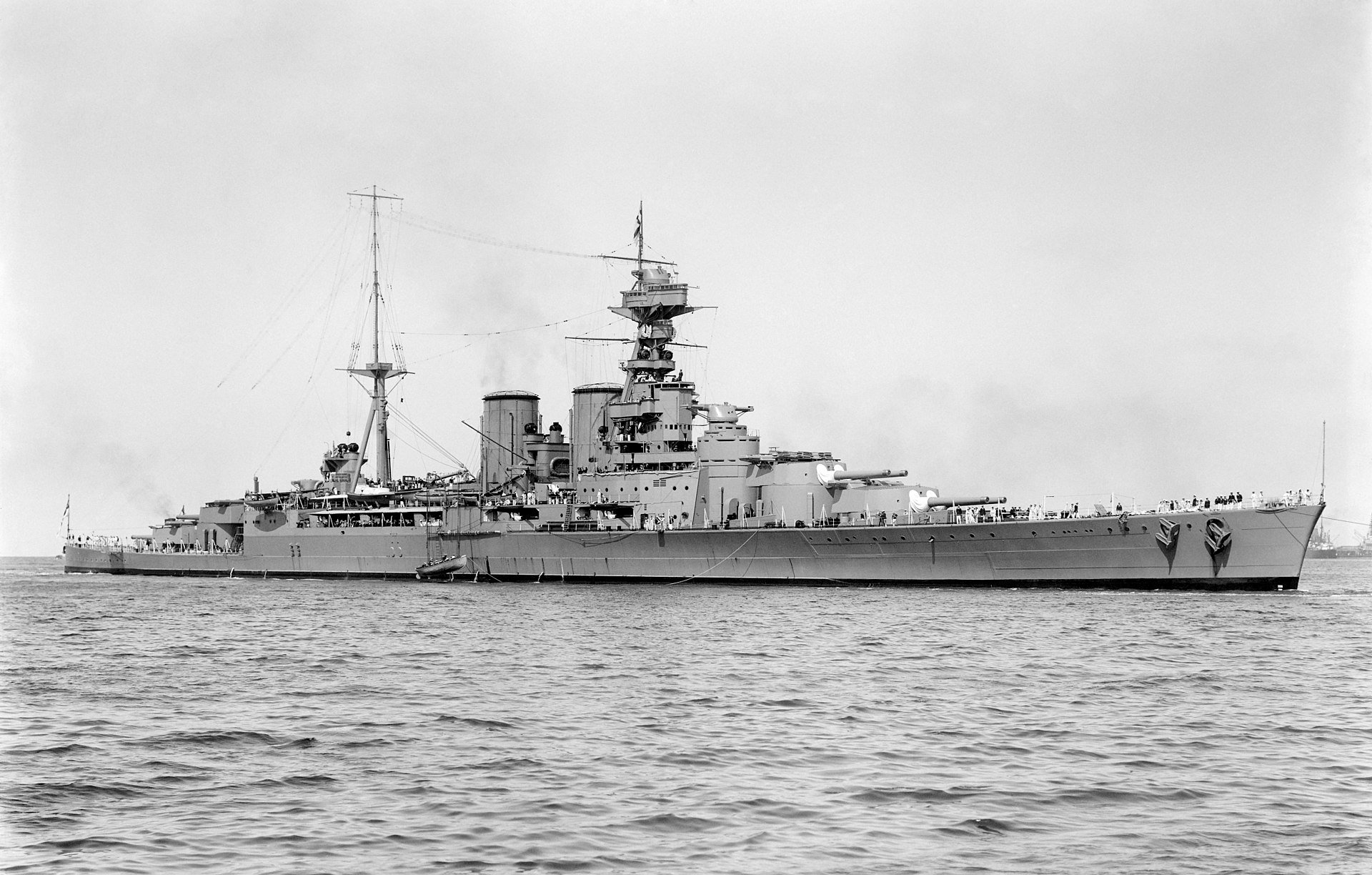 British Royal Navy HMS Hood
