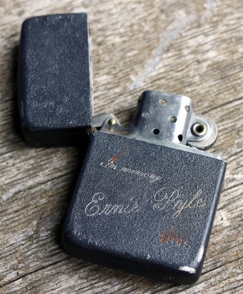 Ernie Pyle zippo coffee or die 