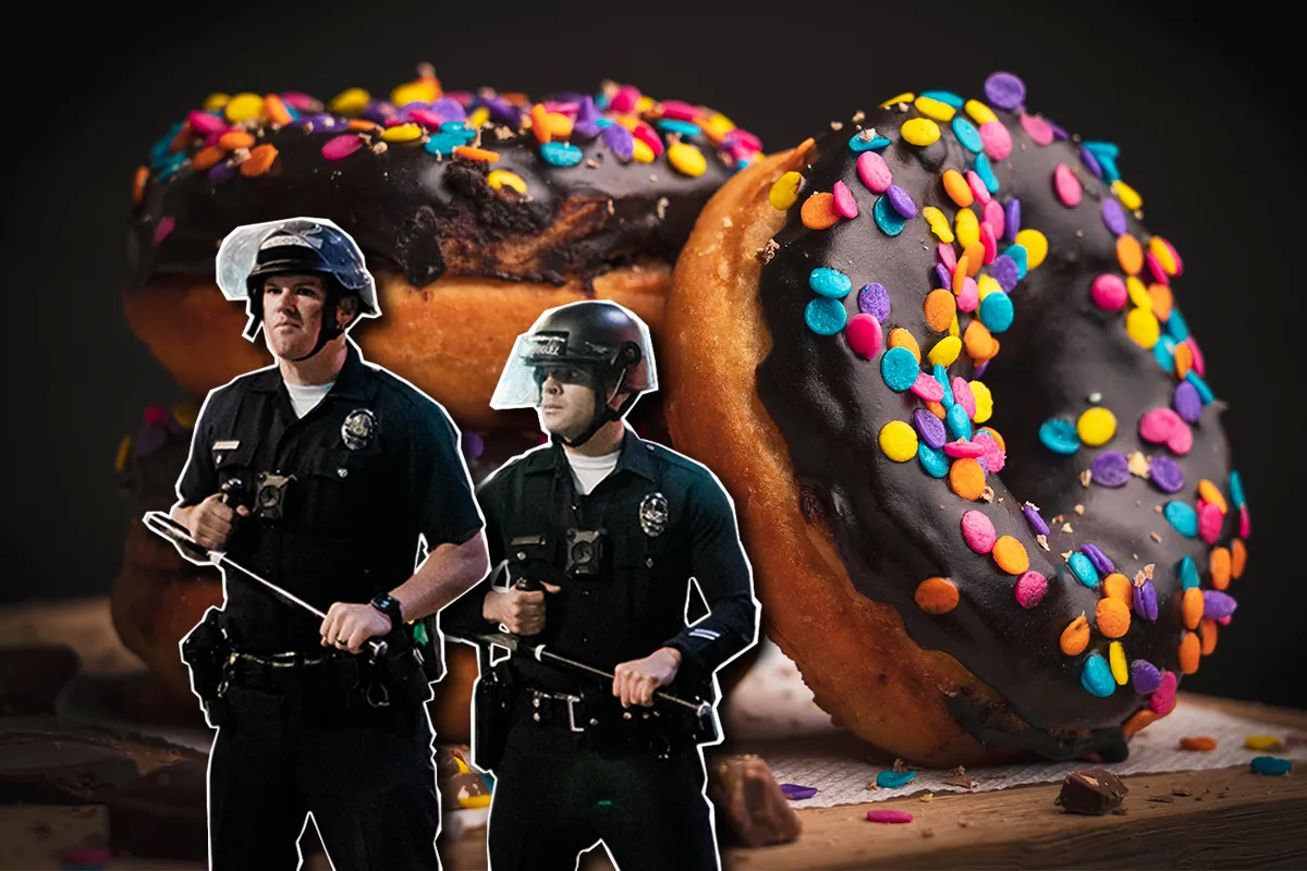 cops and doughnuts