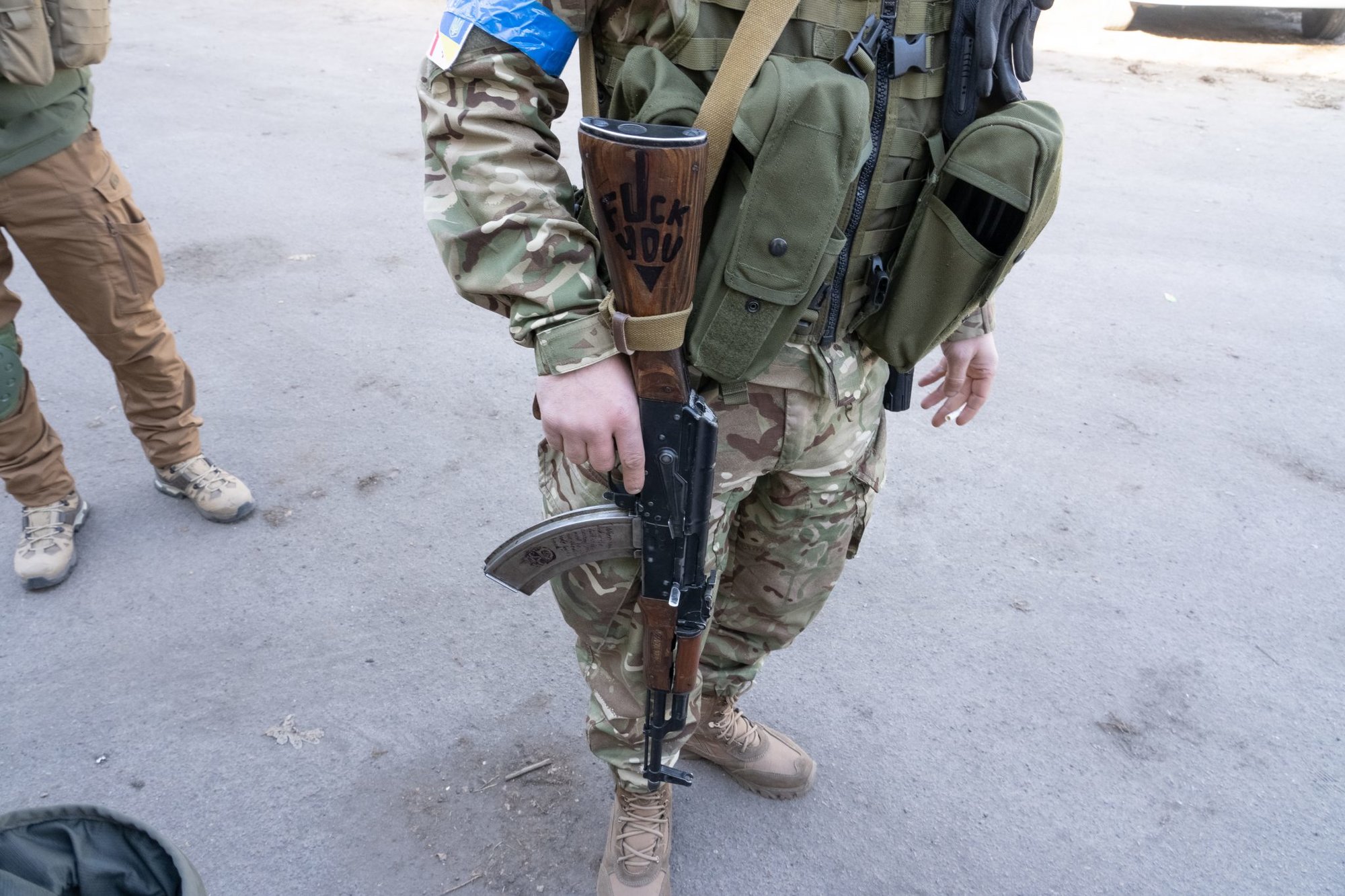 Ukraine volunteer