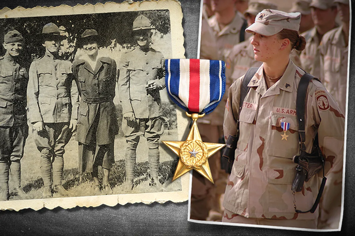 female silver star recipients coffee or die
