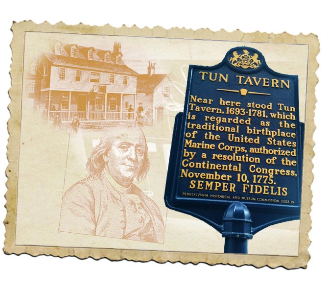 Tun Tavern Marine Corps coffee or die