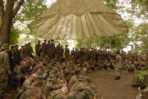 Okinawa-based US Marines got a crash course in jungle survival training from Royal Thai Reconnaissance Marines.