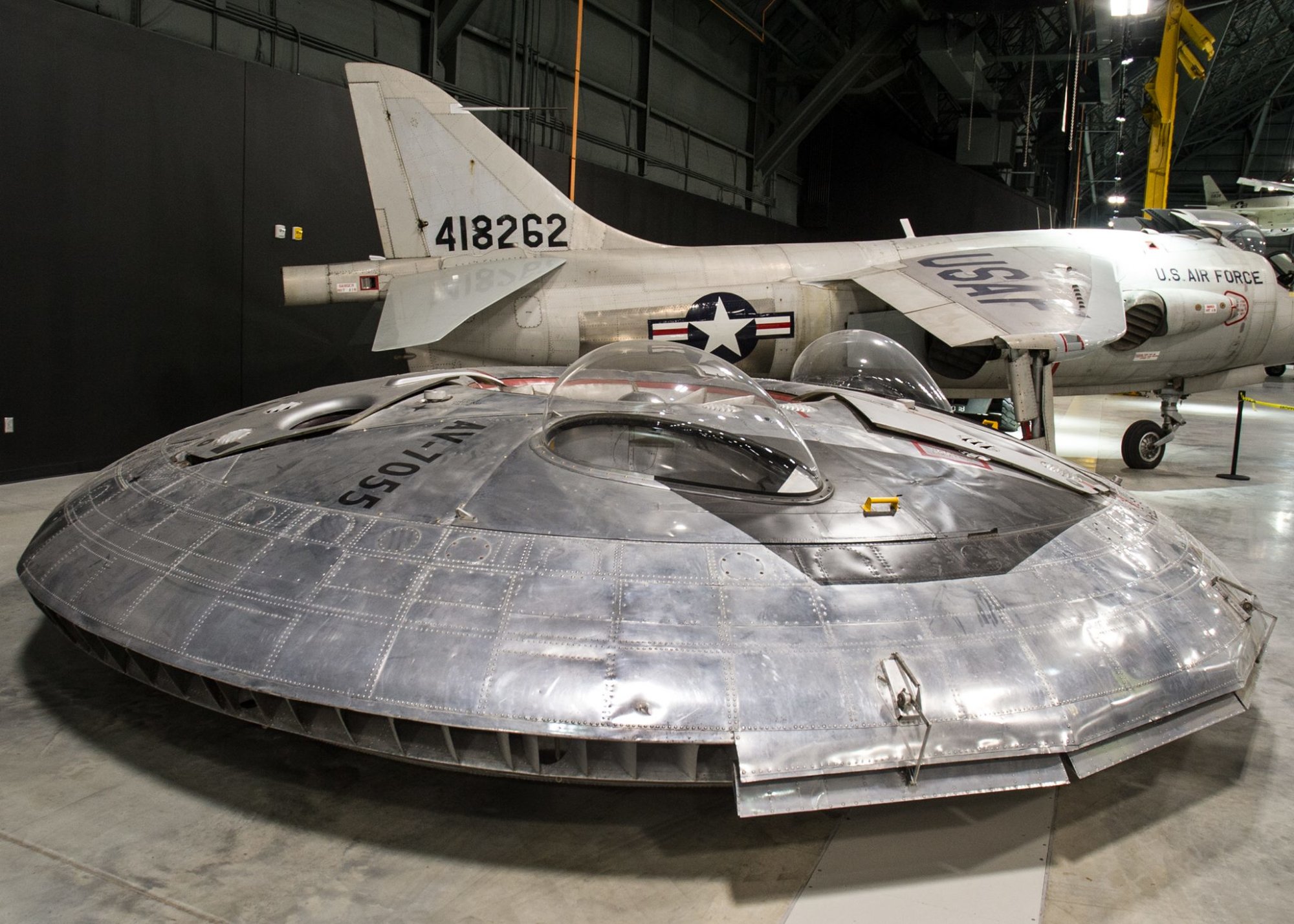 Pentagon Avrocar American flying saucers