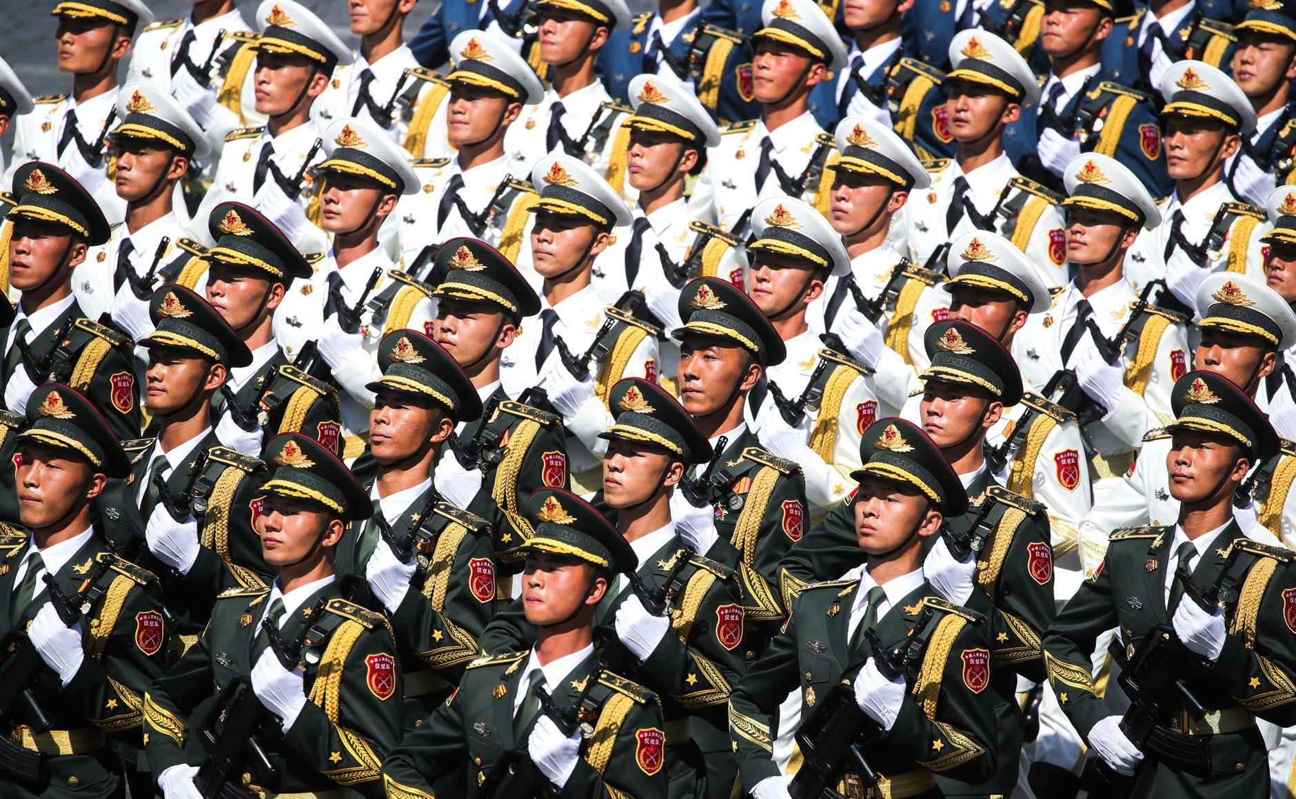 Chinese troops, China technology, Coffee or Die