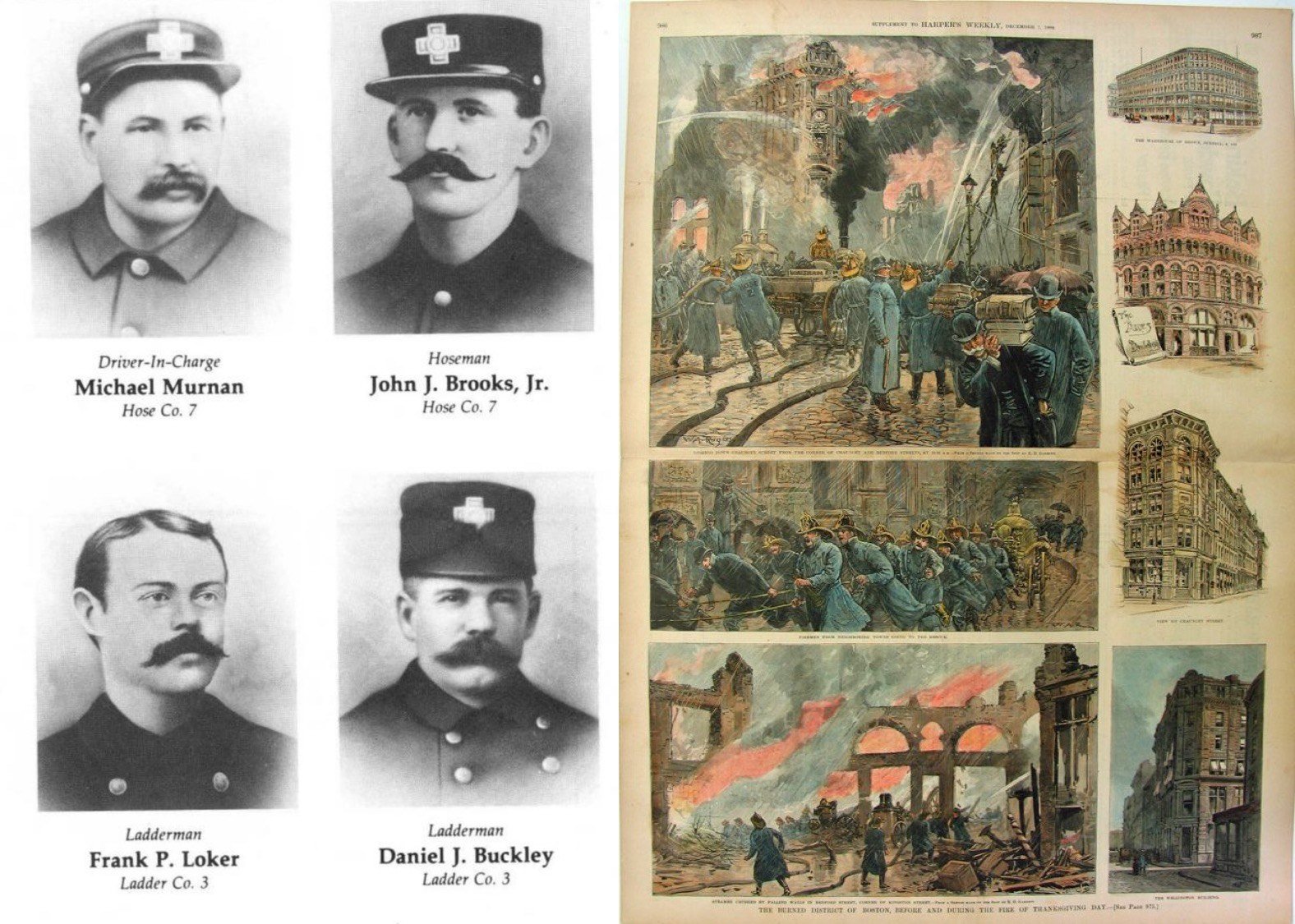 Boston Thanksgiving Day Fire of 1889 coffee or die 