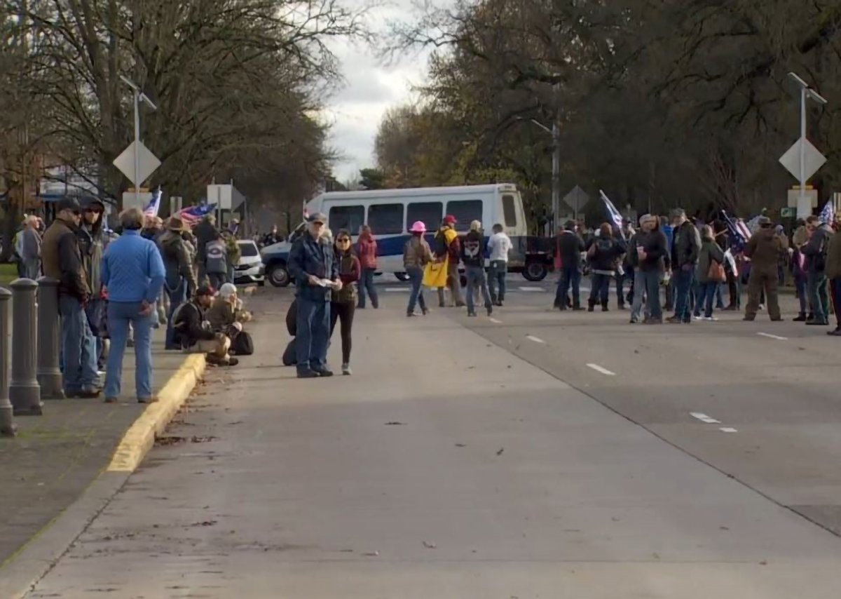 Oregon State Capitol protests