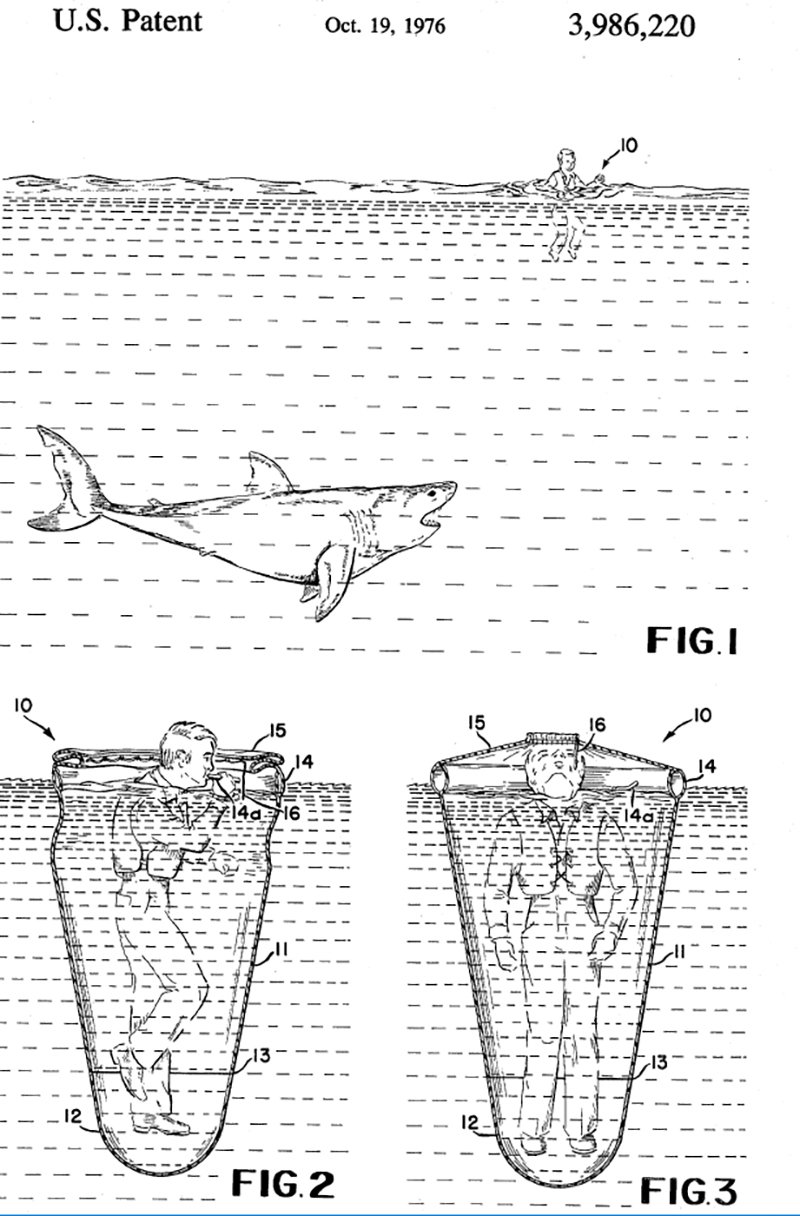 Shark Barrier CIA coffee or die 
