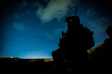 A US special operations forces member conducts combat operations in support of Operation Resolute Support in northeast Afghanistan, April 2019. US Army photo by Spc. Jonathan Bryson.