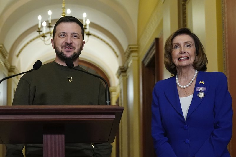 Volodymyr Zelenskyy,Nancy Pelosi