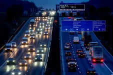Cars and trucks drive on a highway in Frankfurt, Germany, Jan. 27, 2023. European Union governments tentatively agreed Friday, Feb. 3, 2023, to set a $100-per-barrel price cap on sales of Russian diesel to coincide with an EU embargo on the fuel — steps aimed at ending the bloc's energy dependence on Russia and limiting the money Moscow makes to fund its war in Ukraine. AP file photo by Michael Probst.