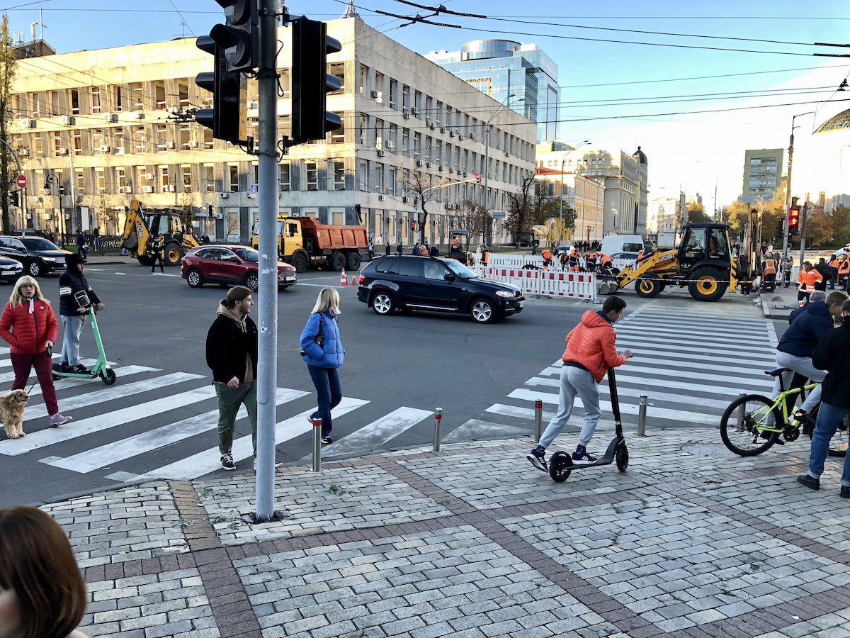 Kyiv road repair