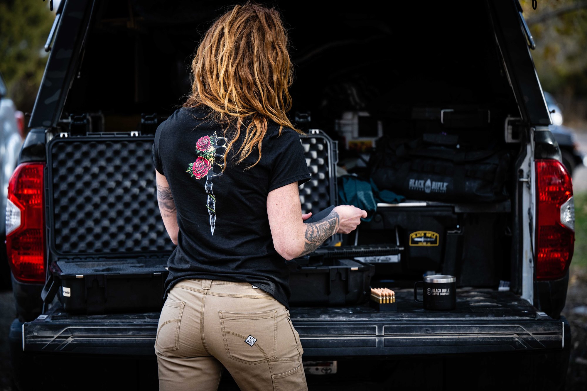 womens trench knife shirt holiday gift guide
