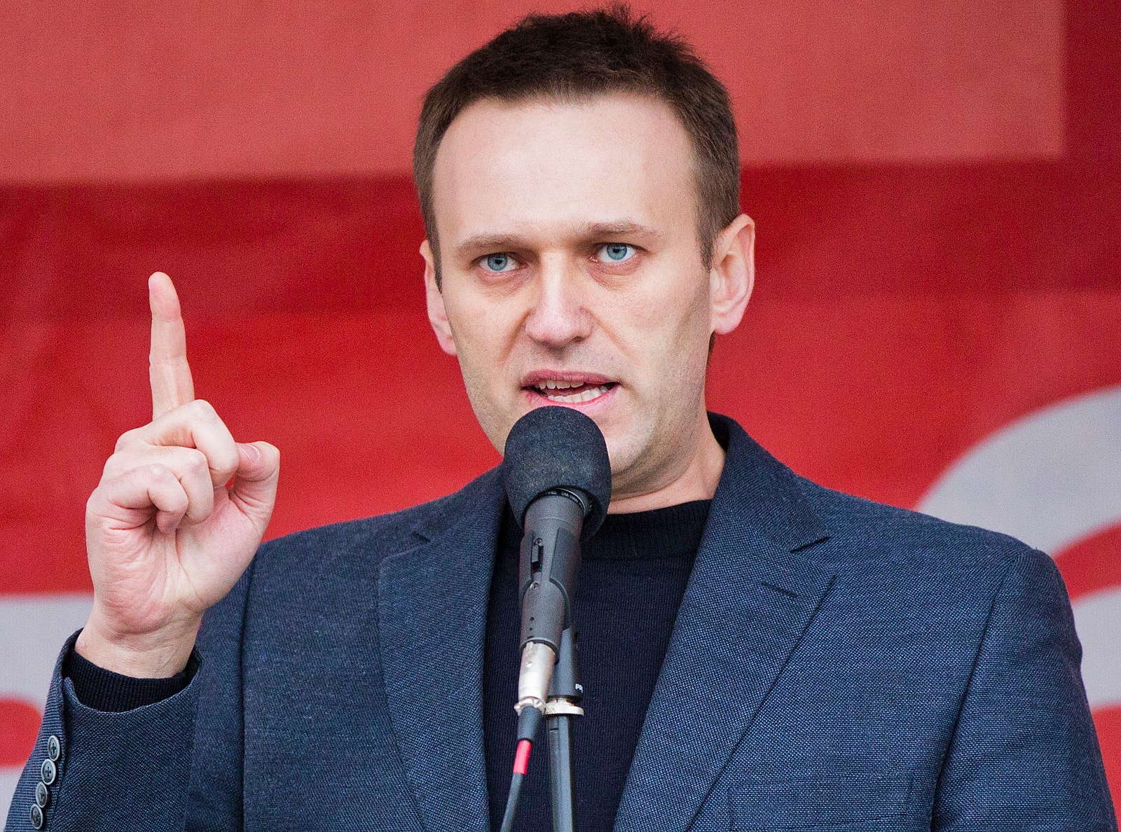 Russian opposition leader Alexei Navalny. Photo by Evgeny Feldman / Novaya Gazeta, via Wikipedia Commons.