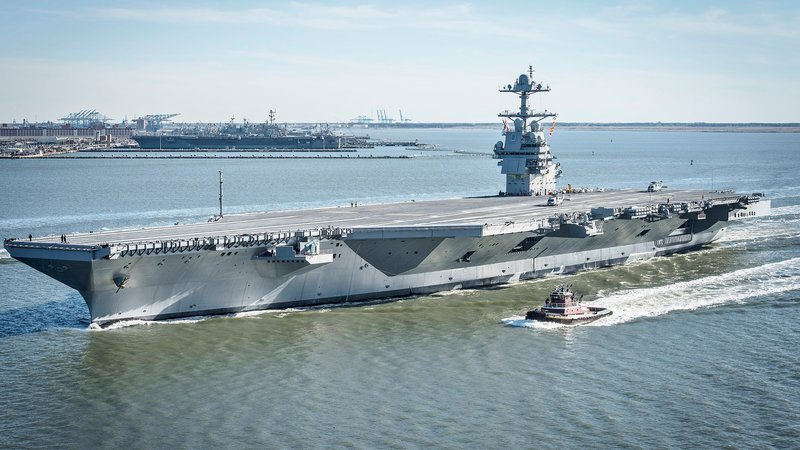 USS Gerald Ford Aircraft Carrier
