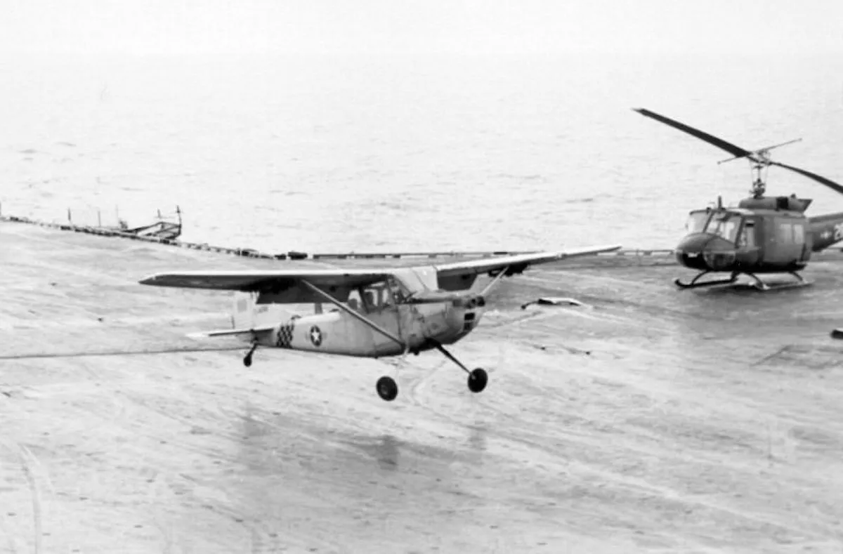 South Vietnamese pilot Buang-Ly USS Midway